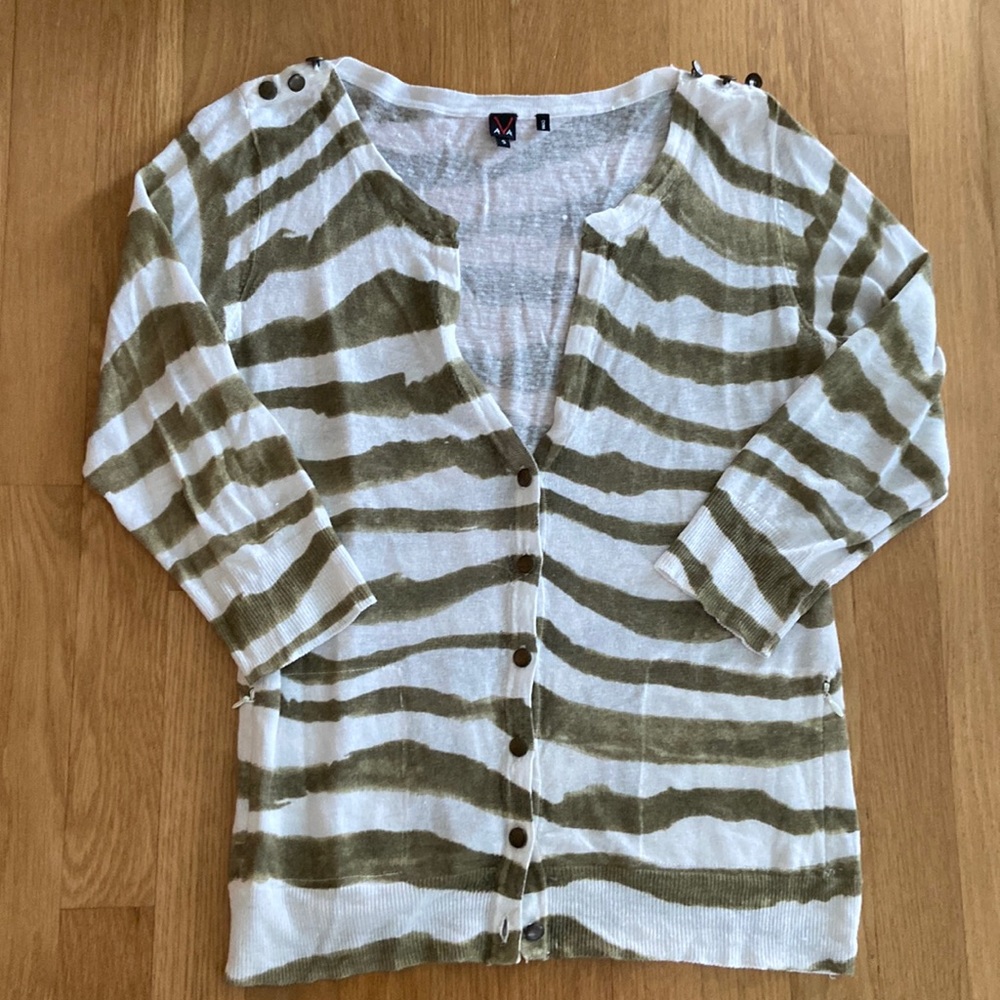 Ava Oversized Button Down Sweater with Pockets